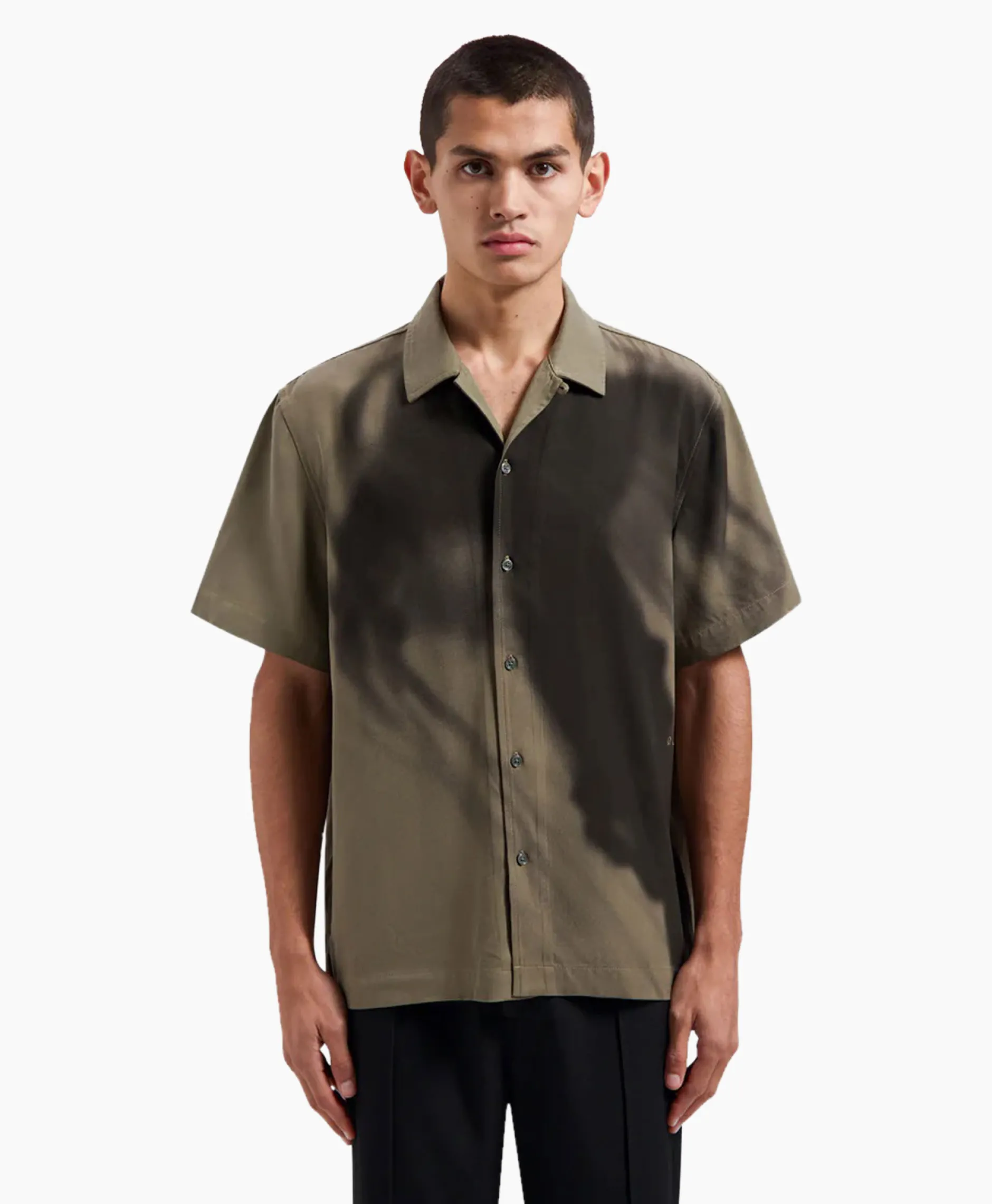 Heren Olaf Hussein T-Shirts*T-Shirt Korte Mouw Jellyfish Ss Off White