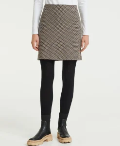 Dames Opus Rokken*Rok Ravenna Twisted Bruin