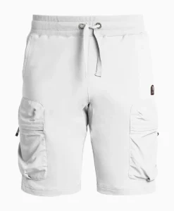Heren Parajumpers Broeken*Korte Broek Irvine Off White