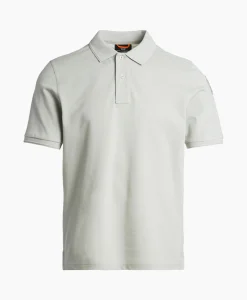 Heren Parajumpers Polo's*Polo Gangapuma Licht Grijs