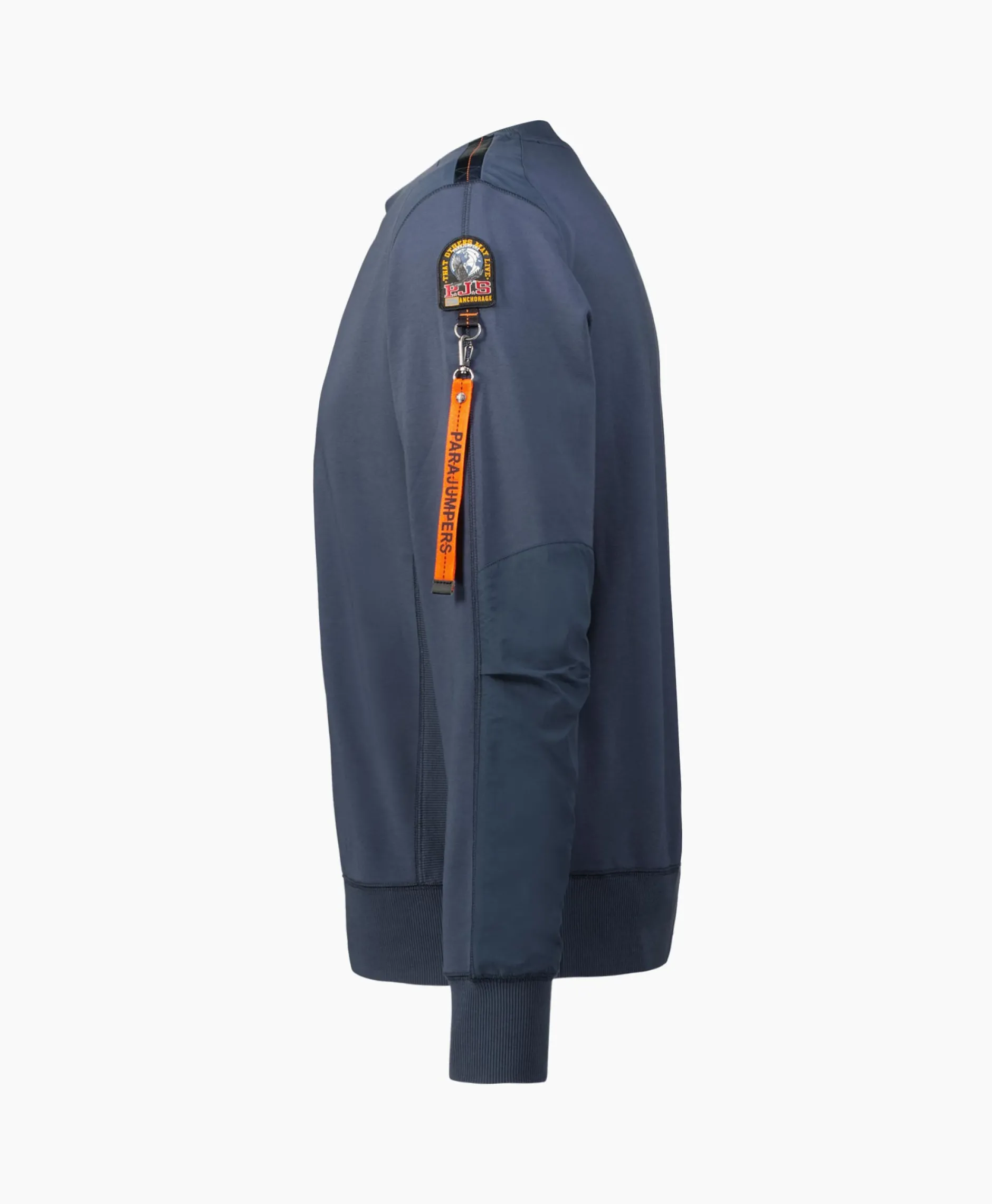 Heren Parajumpers Truien*Sweater Sabre Basic Donker Blauw