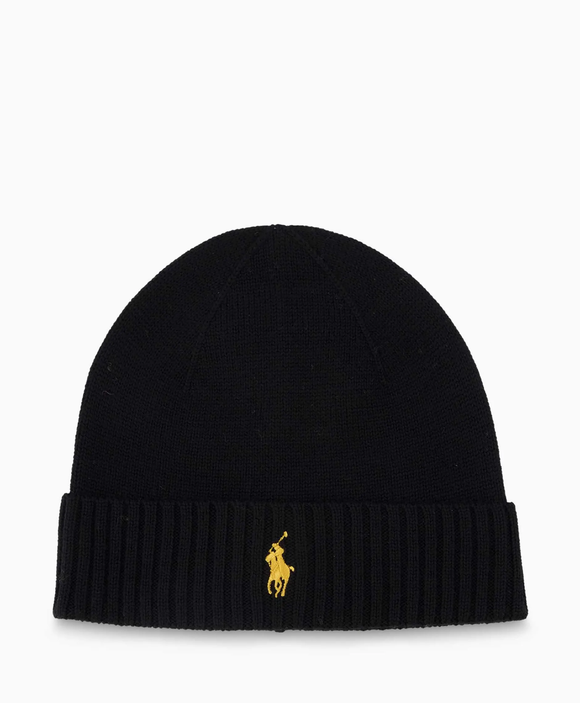 Heren Ralph Lauren Mutsen*Muts Cold Weather Zwart Dessin