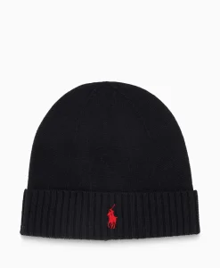Heren Ralph Lauren Mutsen*Muts Cold Weather Zwart