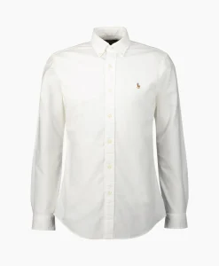 Heren Ralph Lauren Overhemden*Overhemd Classic Oxford Wit