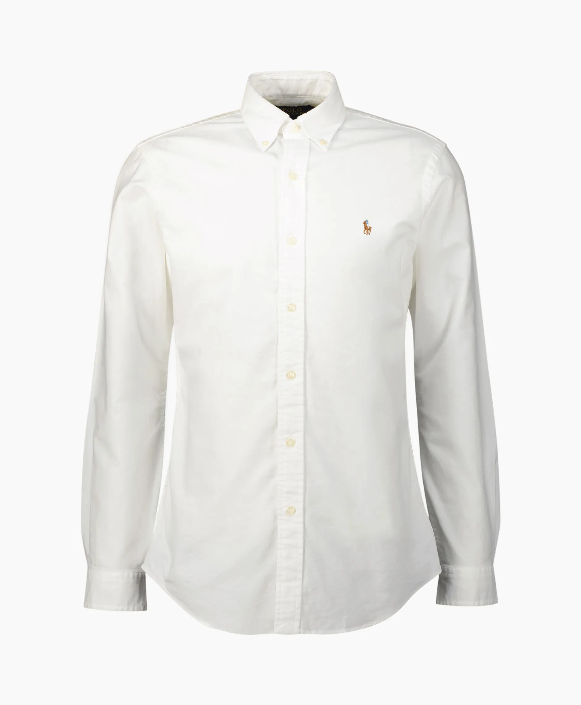 Heren Ralph Lauren Overhemden*Overhemd Classic Oxford Wit