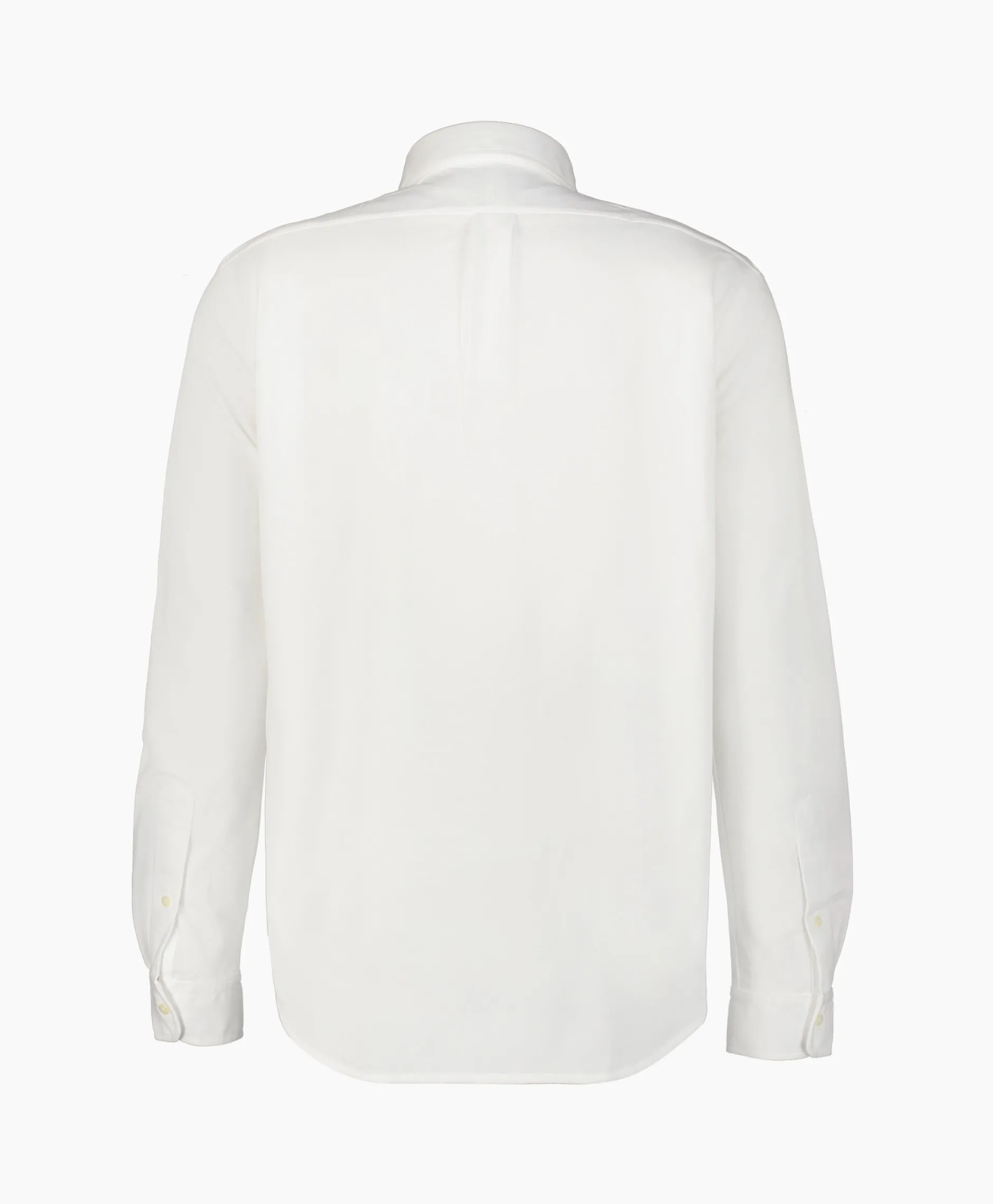 Heren Ralph Lauren Overhemden*Overhemd Oxford Mesh Wit