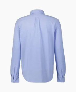 Heren Ralph Lauren Overhemden*Overhemd Oxford Mesh Licht Blauw
