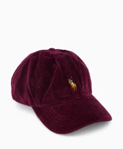 Heren Ralph Lauren Petten*Pet Corduroy Bordeaux
