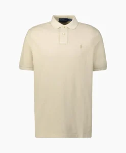 Heren Ralph Lauren Polo's*Polo Cotton Garment Dyed Ecru