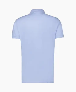 Heren Ralph Lauren Polo's*Polo Short Sleeve-Knit Licht Blauw