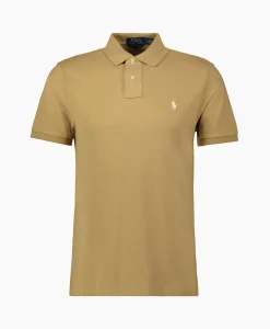 Heren Ralph Lauren Polo's*Polo Short Sleeve-Knit Bruin