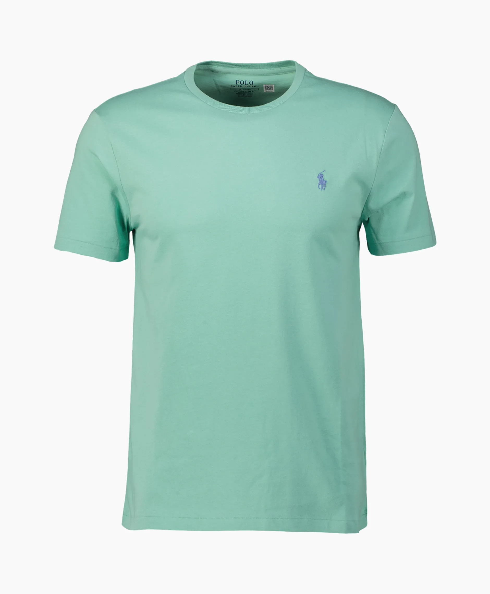 Heren Ralph Lauren T-Shirts*T-Shirt Korte Mouw Short Sleeve Turquoise
