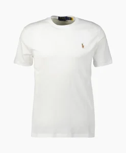 Heren Ralph Lauren T-Shirts*T-Shirt Korte Mouw Short Sleeve Wit