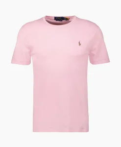 Heren Ralph Lauren T-Shirts*T-Shirt Korte Mouw Short Sleeve Rose