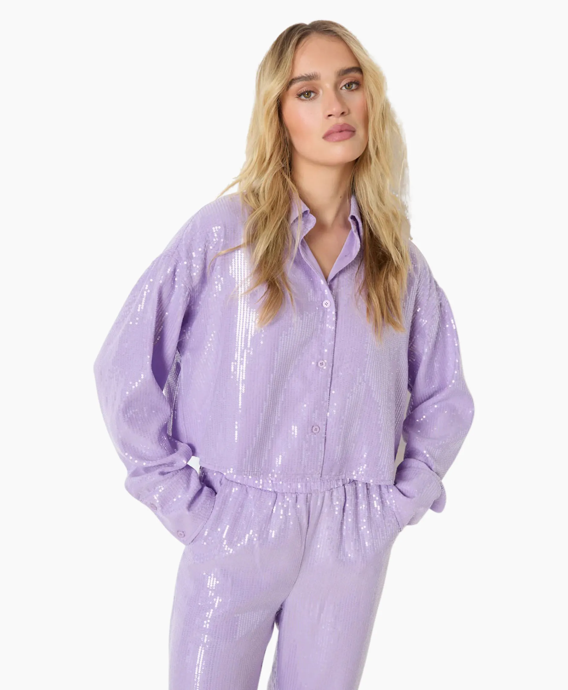 Dames Refined Department Blouses*Blouse Cooper Paars