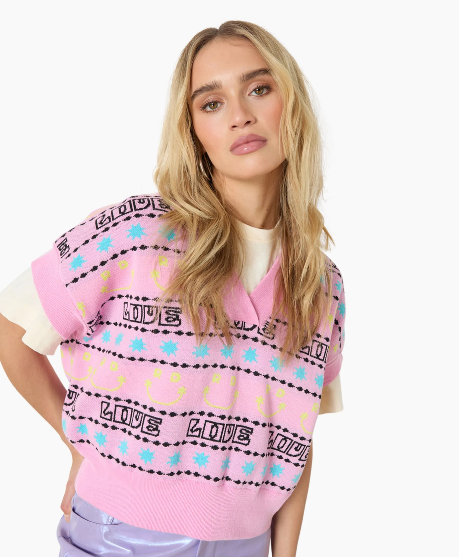 Dames Refined Department Gilets*Gilet Allyl Paars