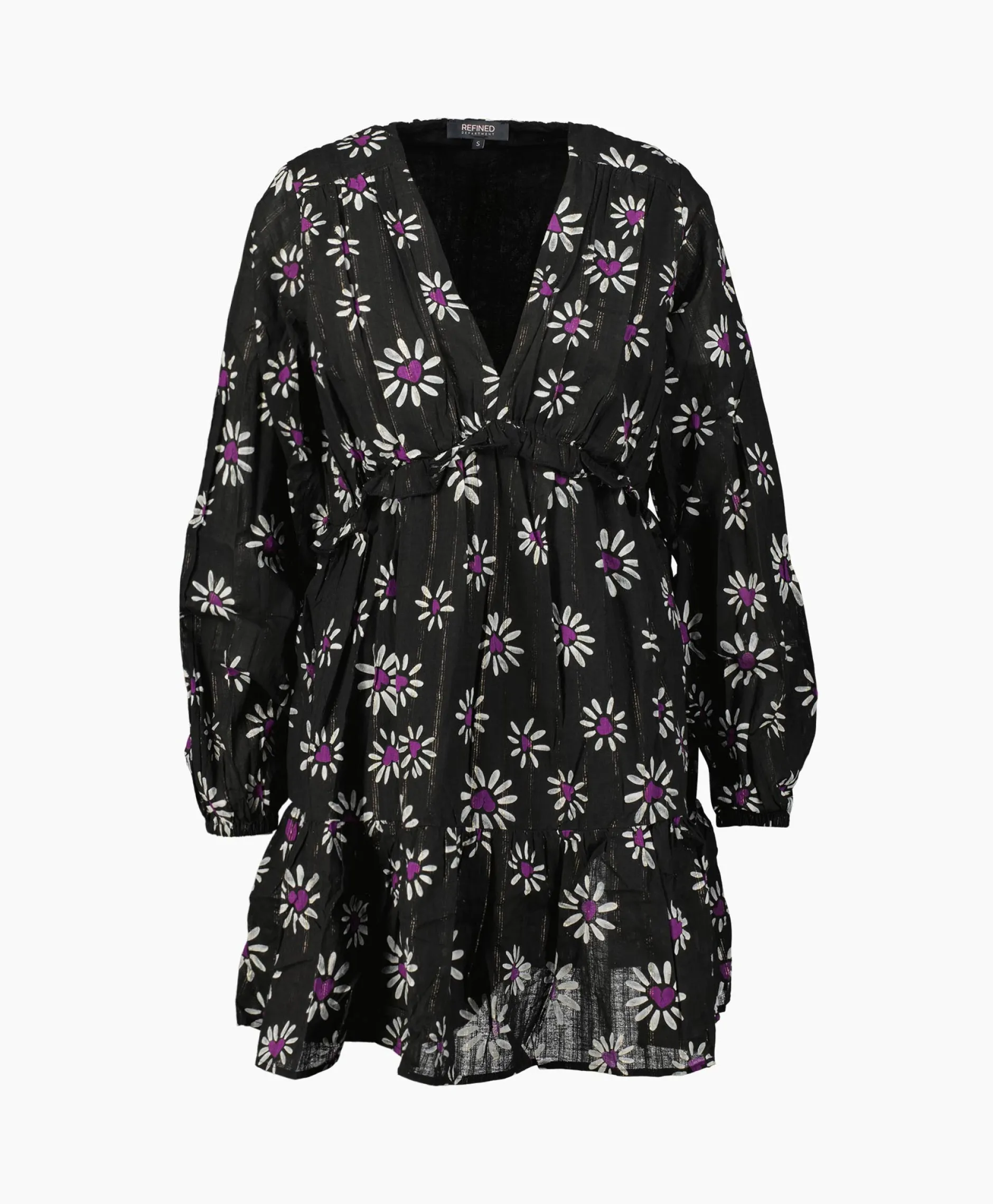 Dames Refined Department Bruiloftskleding*Mini Jurk Monica Zwart