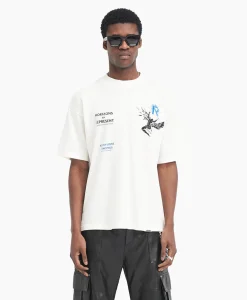 Heren Represent T-Shirts*Top & T-Shirt Icarus Off White
