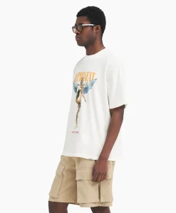 Heren Represent T-Shirts*T-Shirt Korte Mouw Rebornoff White