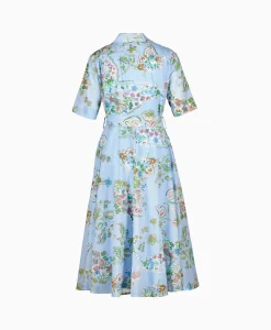 Dames Riani Jurken*Jurk 346690-4129 Blauw Dessin