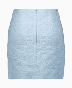 Dames Róhe Rokken*Rohe Minirok Short Jacquard Skirt Blauw