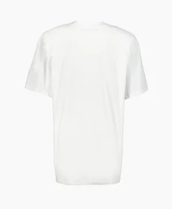 Dames Rotate T-Shirts & Tops*T-Shirt Korte Mouw Oversized Logo Wit