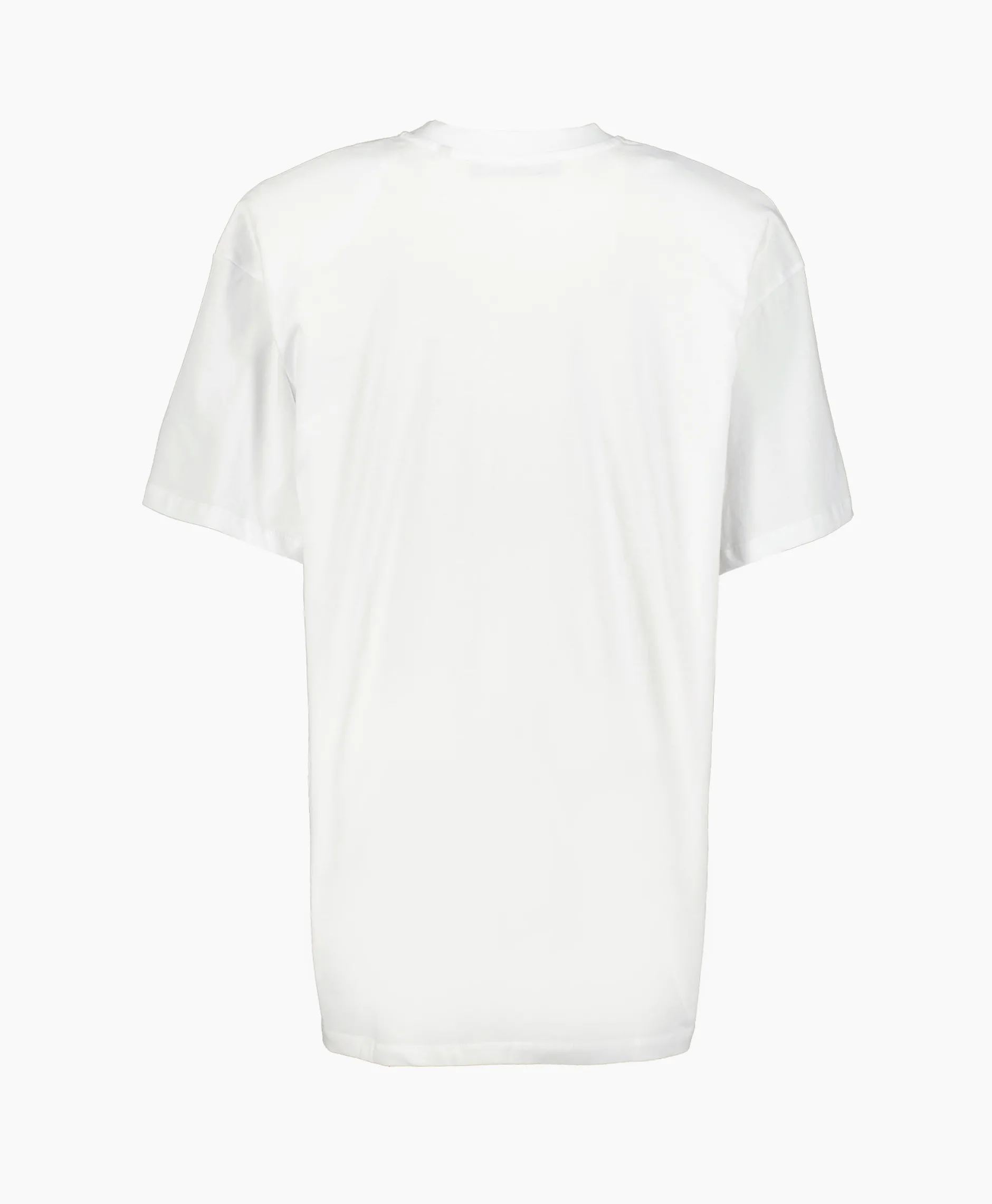 Dames Rotate T-Shirts & Tops*T-Shirt Korte Mouw Oversized Logo Wit