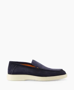 Heren Santoni Instappers*Loafer Botanist-A-Gex Blauw