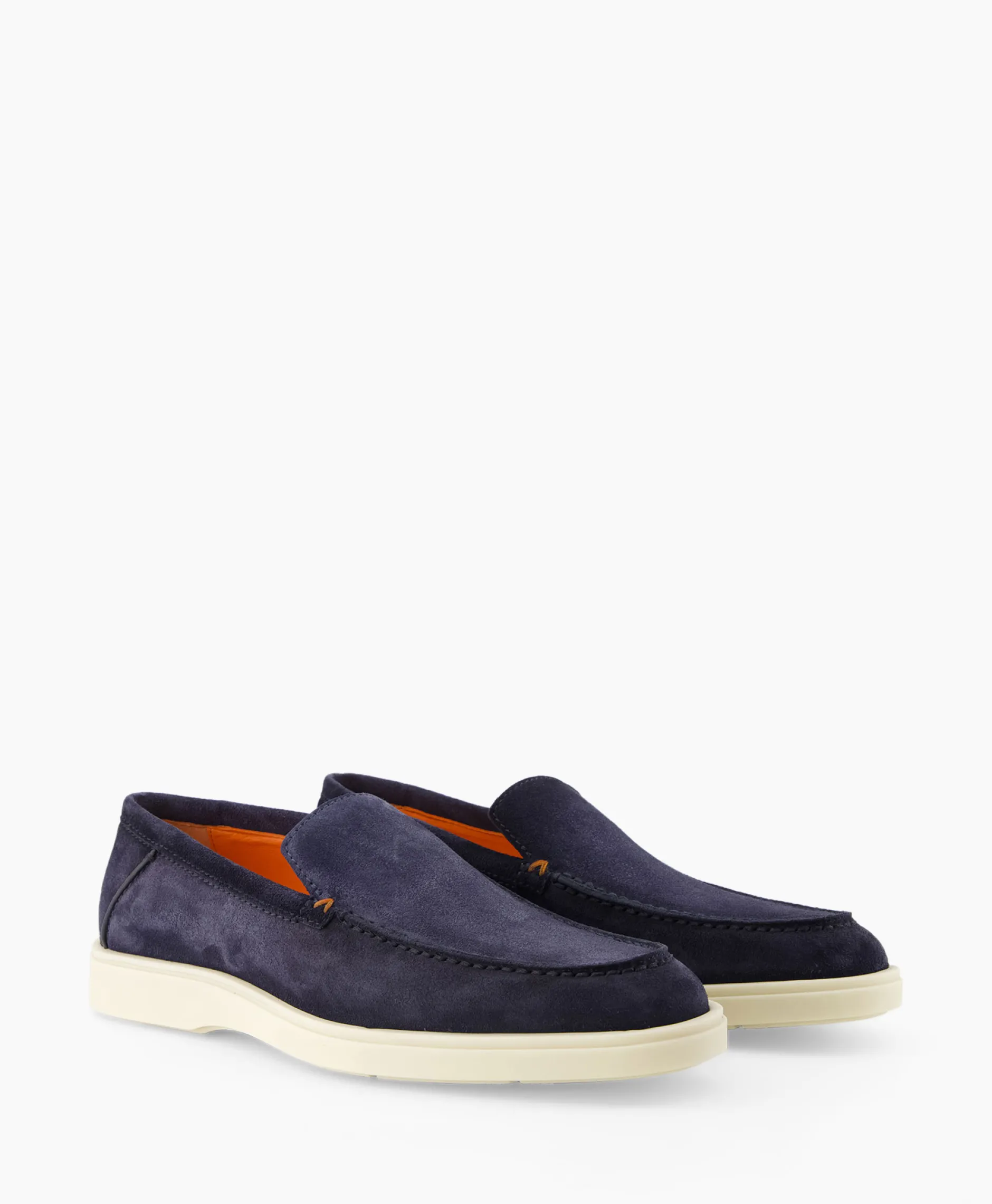 Heren Santoni Instappers*Loafer Botanist-A-Gex Blauw