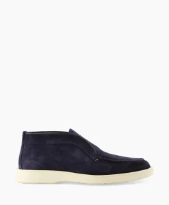 Heren Santoni Instappers*Loafer Digits-D-Gex Blauw