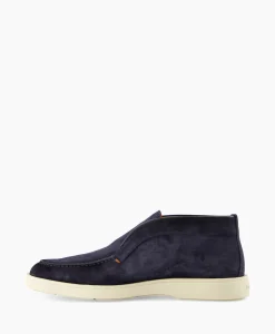 Heren Santoni Instappers*Loafer Digits-D-Gex Blauw