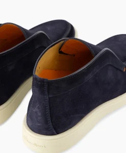 Heren Santoni Instappers*Loafer Digits-D-Gex Blauw