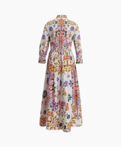 Dames Sara Roka Jurken*Midi Jurk Elenat Oranje