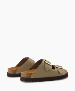 Dames Scholl Iconic Sandalen*Sandaal F306131062 Taupe