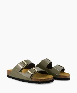 Dames Scholl Iconic Sandalen*Sandaal Josephine Khaki