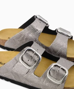 Dames Scholl Iconic Sandalen*Sandaal F31526 Zilver