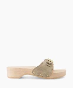 Dames Scholl Iconic Sandalen*Sandaal Pescura Heel Beige