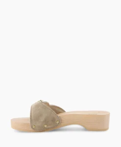 Dames Scholl Iconic Sandalen*Sandaal Pescura Heel Beige