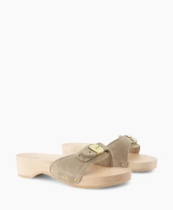 Dames Scholl Iconic Sandalen*Sandaal Pescura Heel Beige