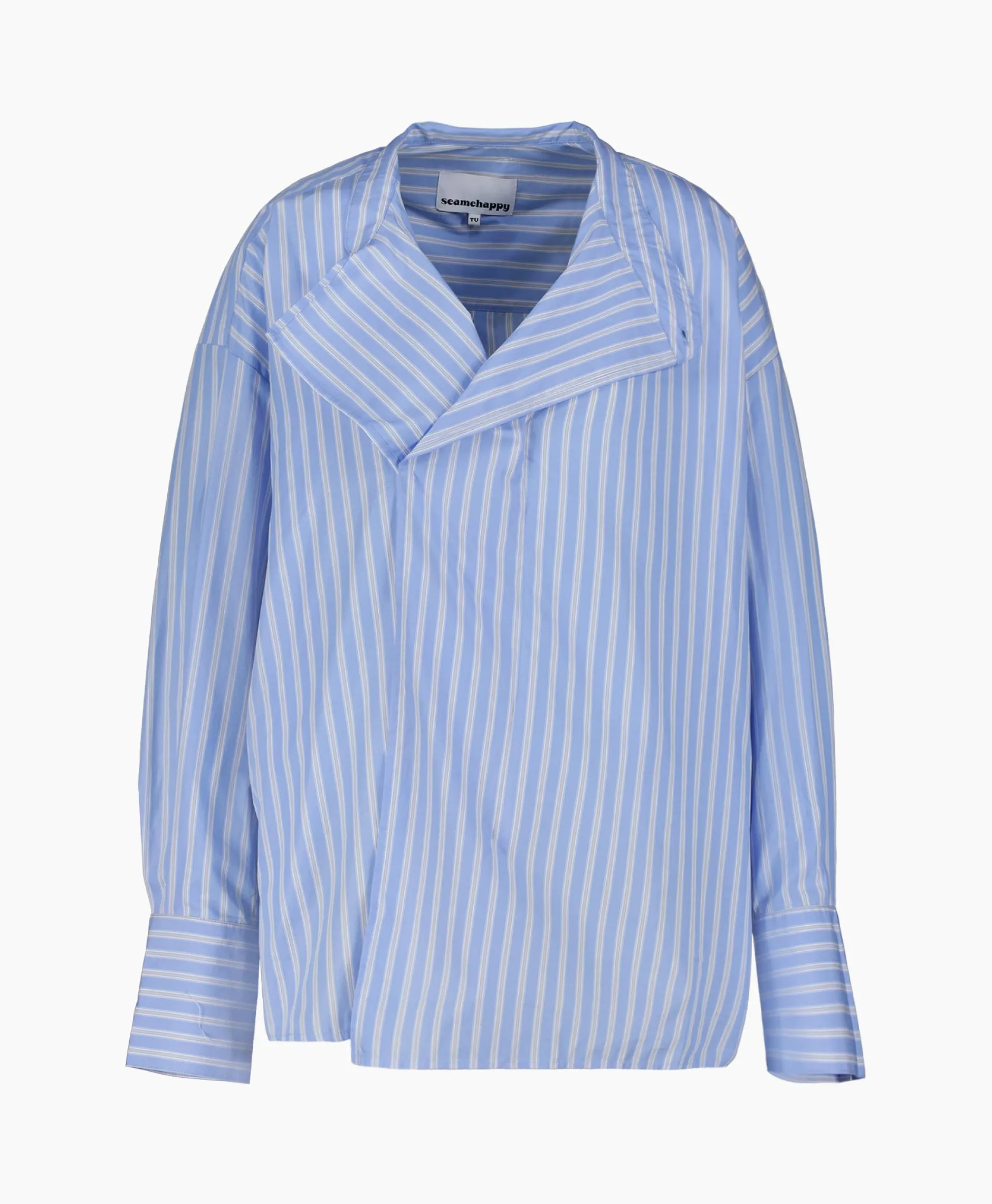 Dames Sea Me Happy Blouses*Blouse Penelope Poplin Licht Blauw