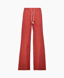 Dames Sea Me Happy Broeken*Pantalon Riley Woven Donker Rood