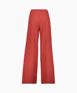 Dames Sea Me Happy Broeken*Pantalon Riley Woven Donker Rood