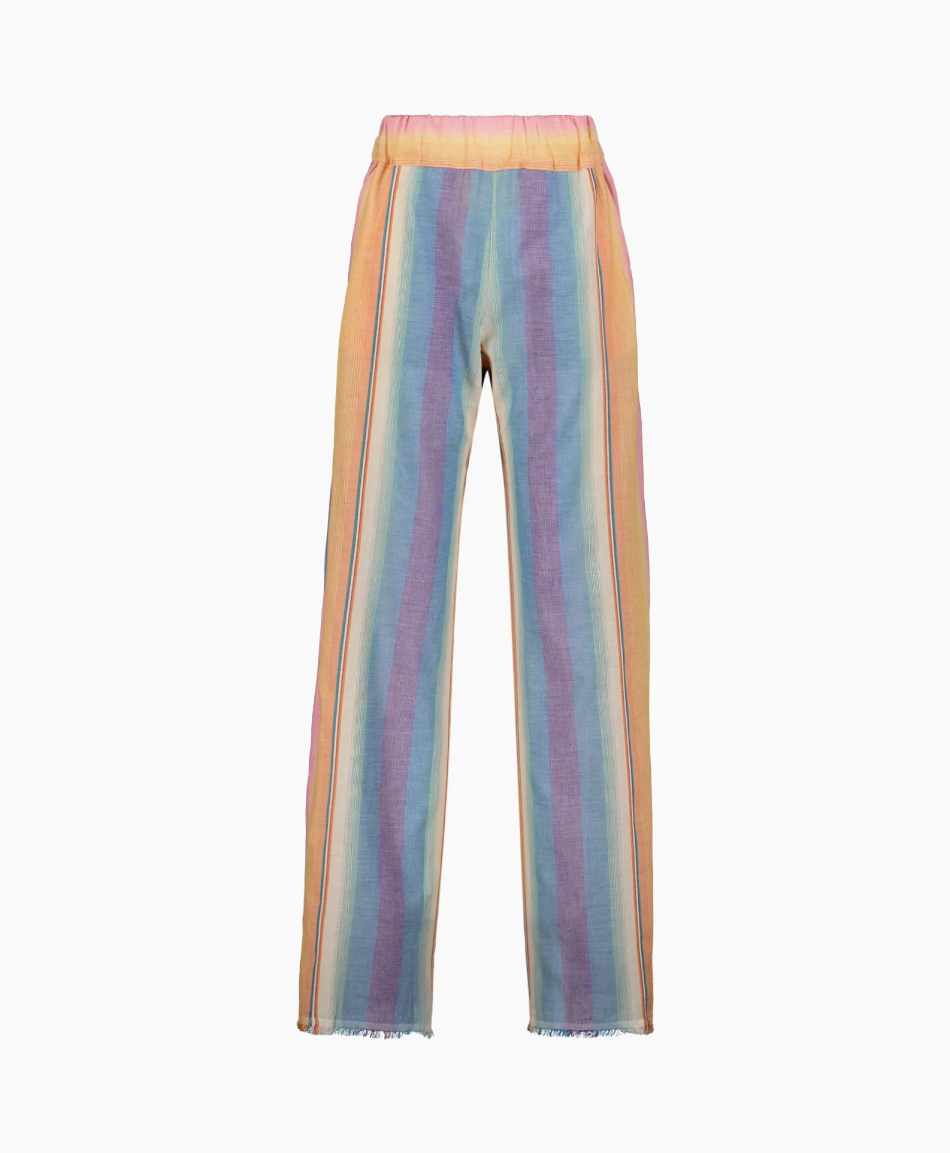 Dames Sea Me Happy Broeken*Pantalon Super Woody Multicolor Licht Geel