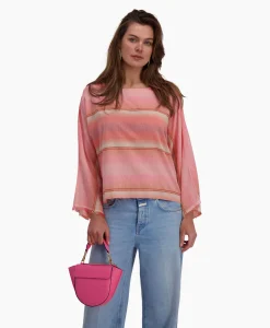 Dames Sea Me Happy T-Shirts & Tops*Top Moorea Multicolour Oranje