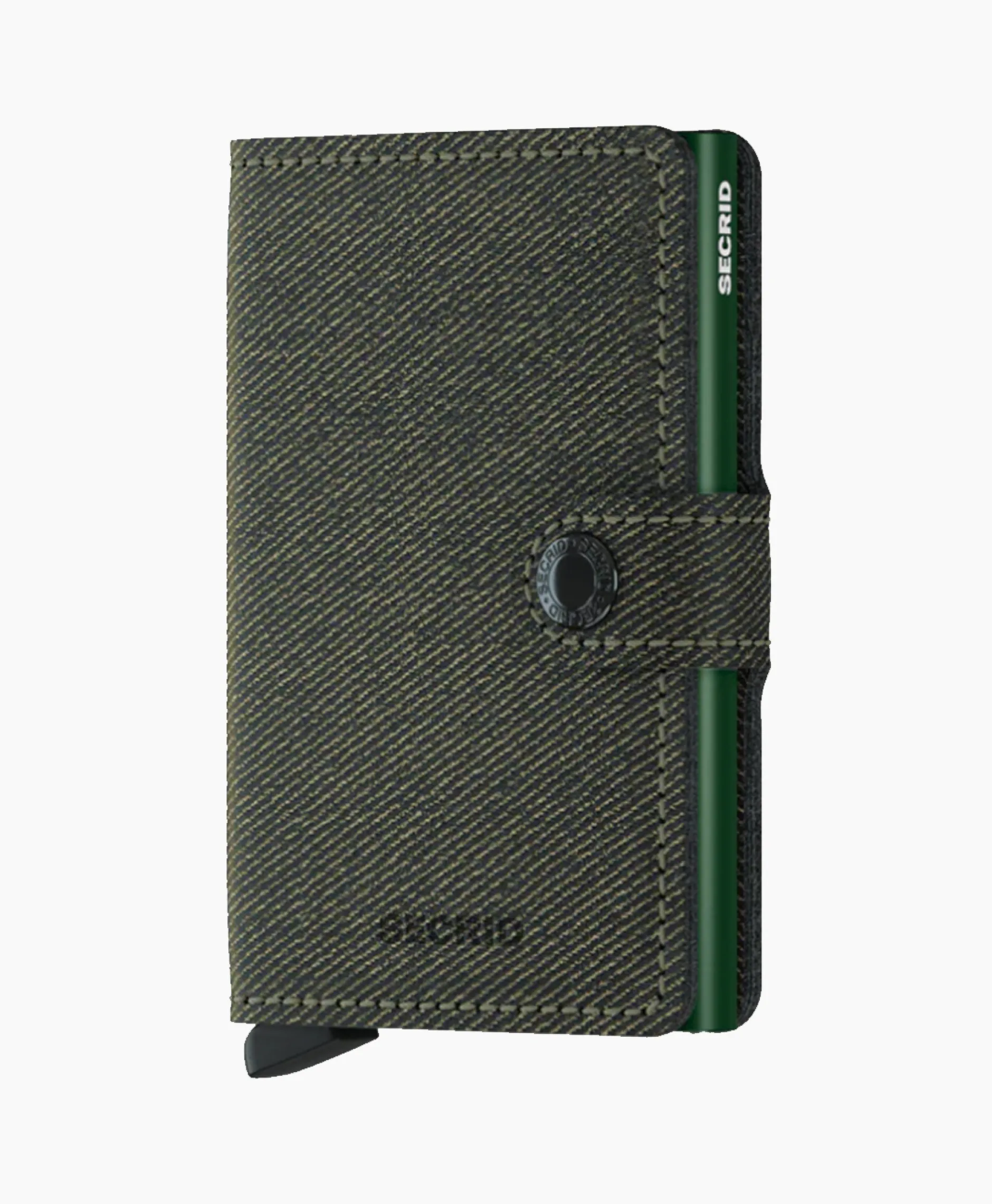 Heren Secrid Portemonnees*Portemonnee Miniwallet Twist Groen