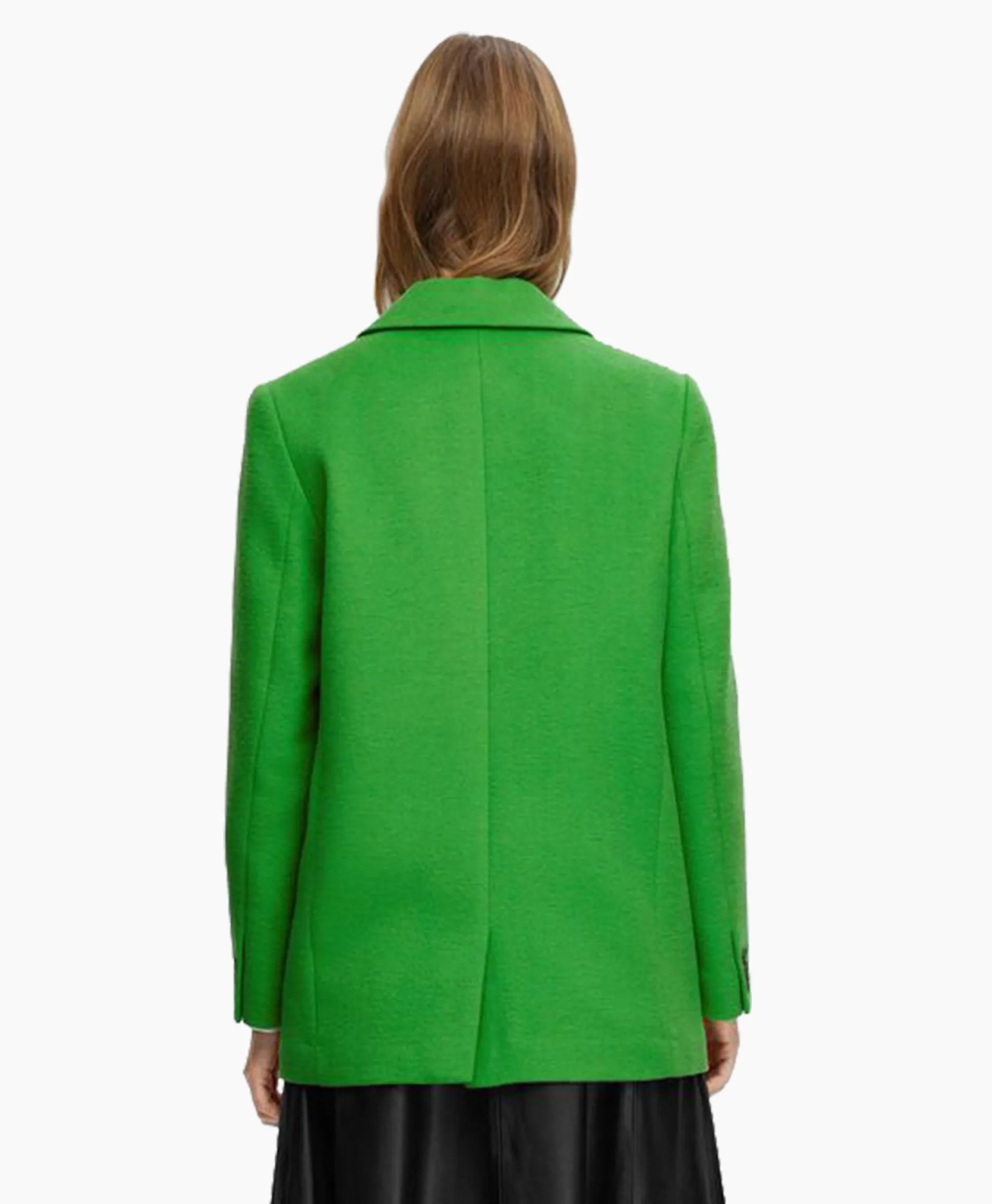 Dames Selected Femme Blazers*Blazer Sasja Wool B Groen