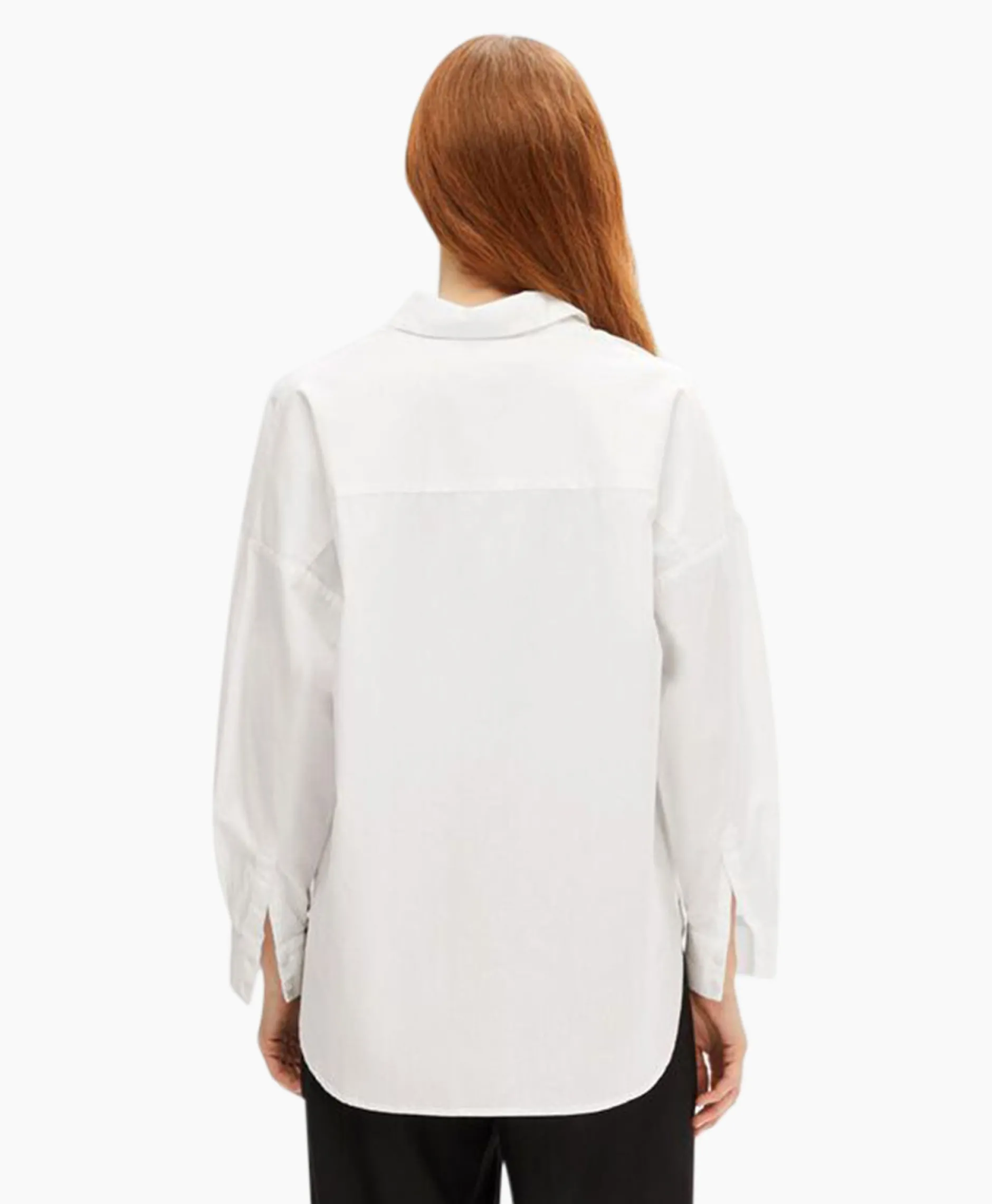 Dames Selected Femme Blouses*Blouse Dina-Sanni Ls Shirt Noos Wit
