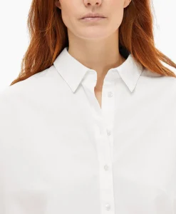 Dames Selected Femme Blouses*Blouse Dina-Sanni Ls Shirt Noos Wit