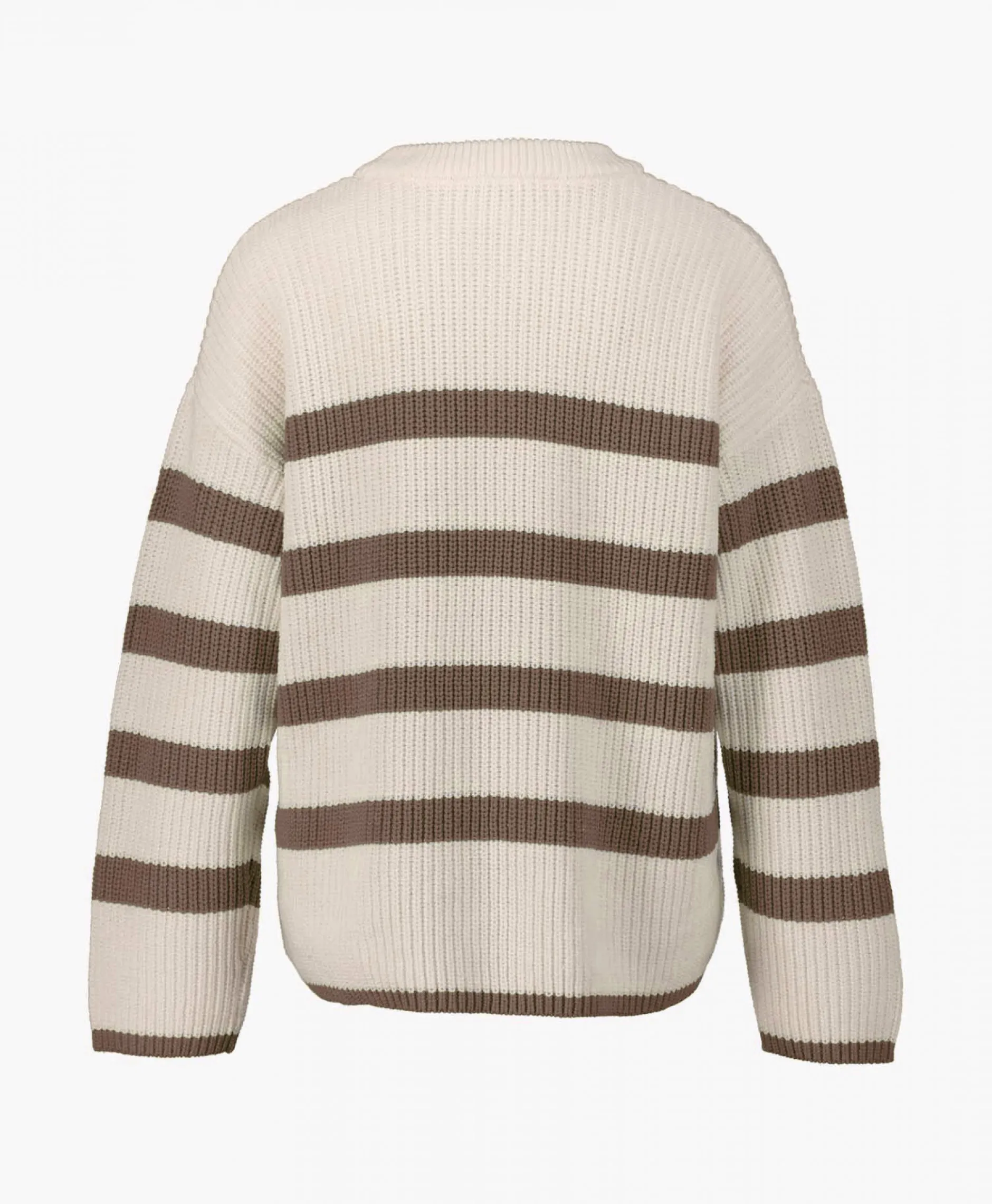 Dames Selected Femme Truien*Gebreide Trui Bloomie Ls Knit O-Neck B Noos Beige