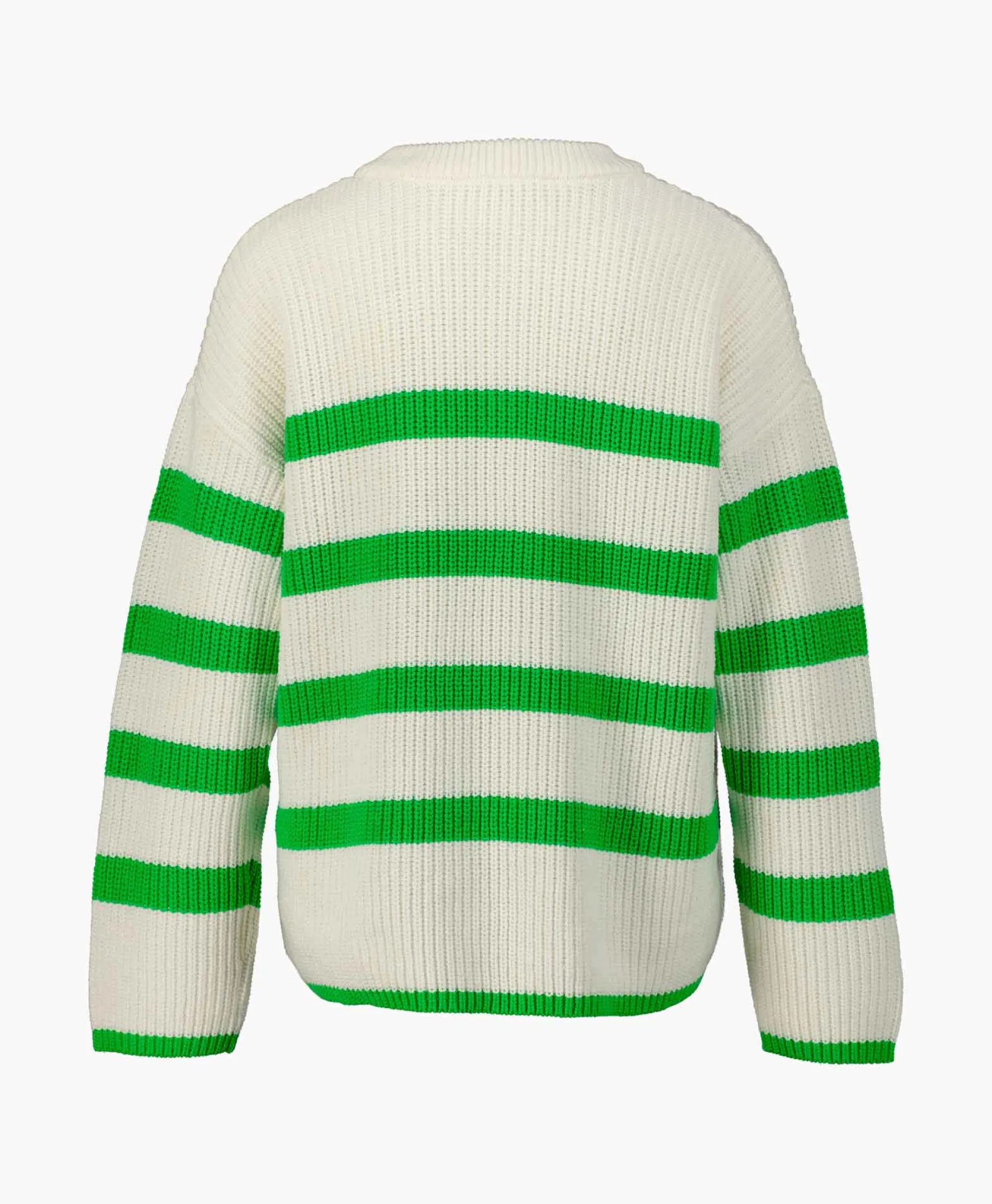 Dames Selected Femme Truien*Gebreide Trui Bloomie Ls Knit O-Neck B Noos Off White